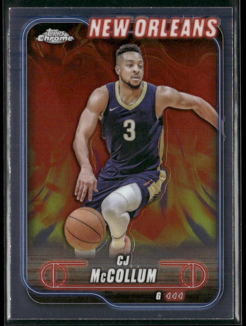 CJ McCollum 2024-25 Topps Chrome #157 New Orleans Pelicans