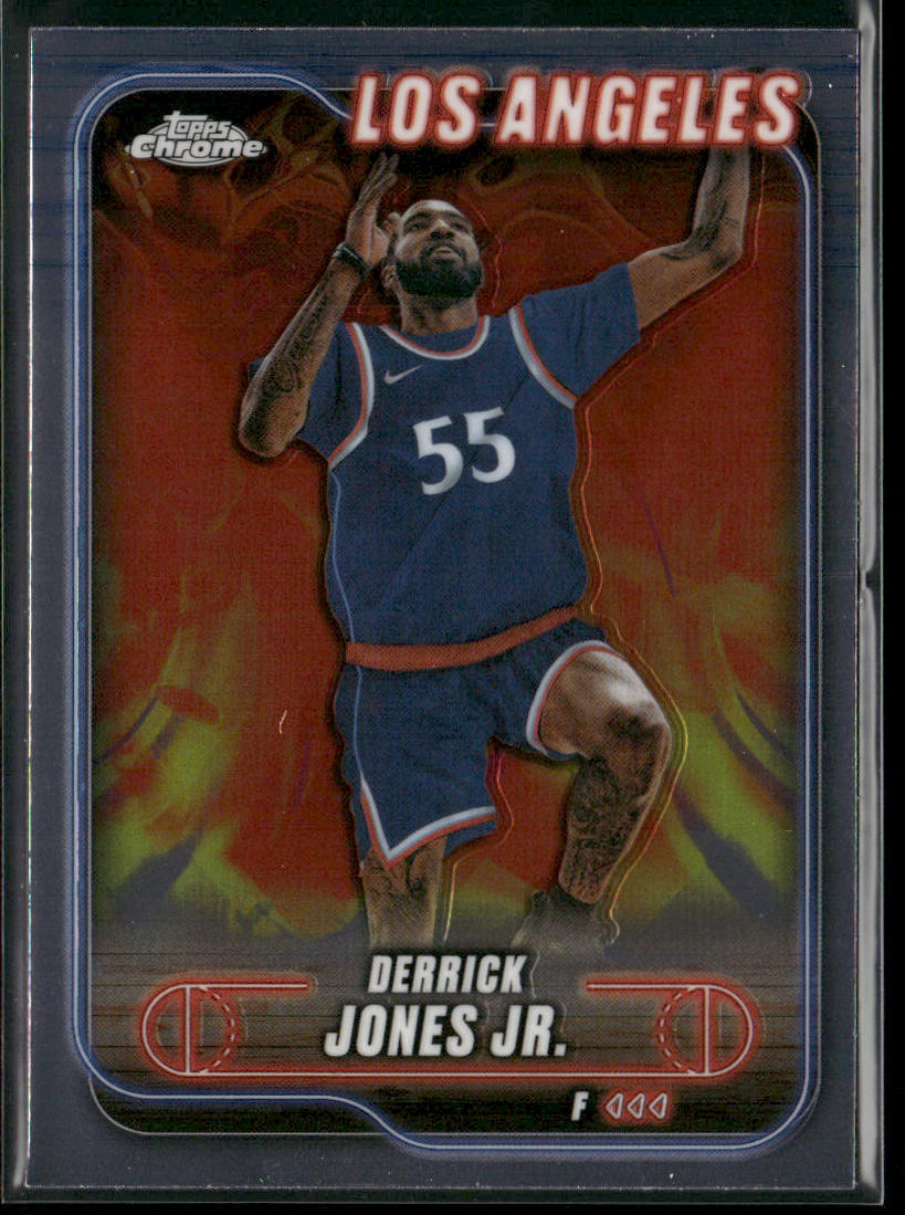 Derrick Jones Jr. 2024-25 Topps Chrome #177 Los Angeles Clippers