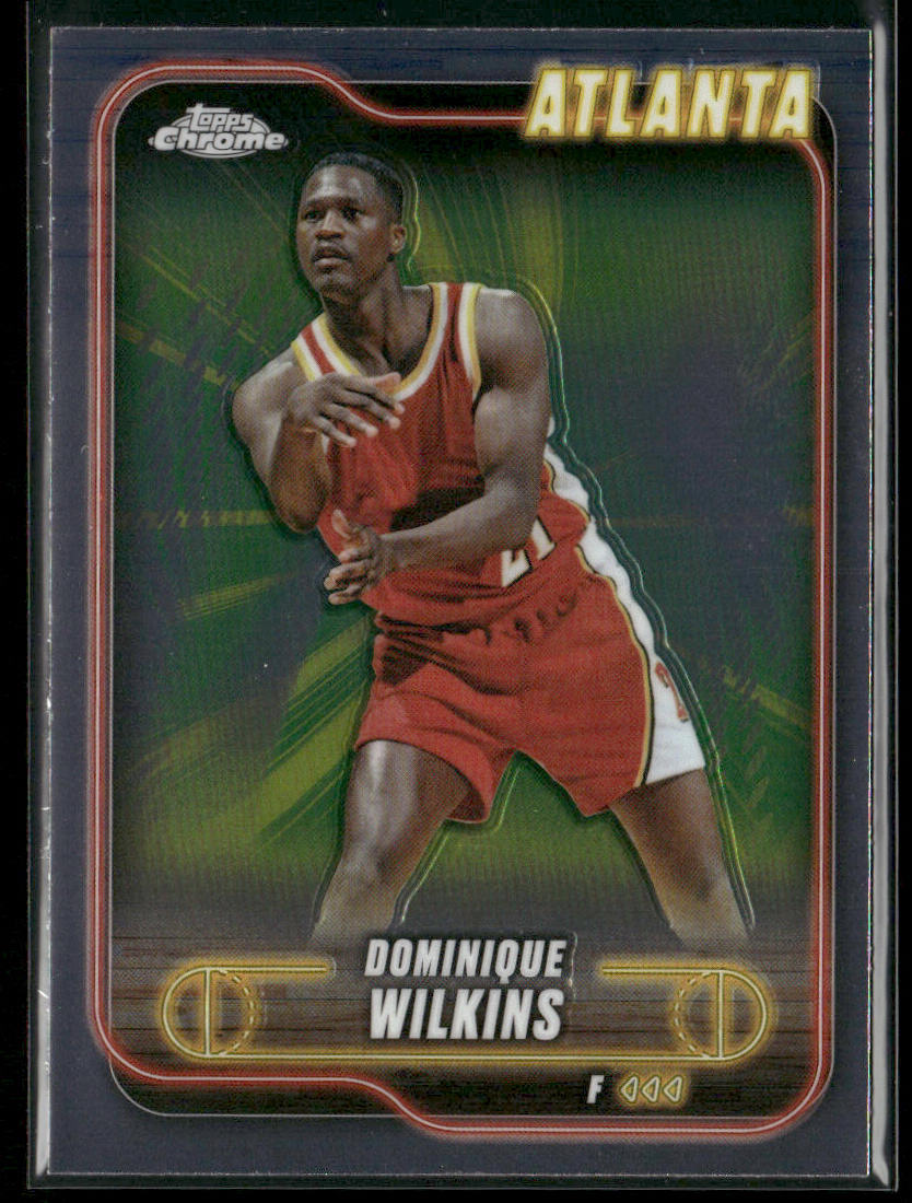 Dominique Wilkins 2024-25 Topps Chrome #39 Atlanta Hawks