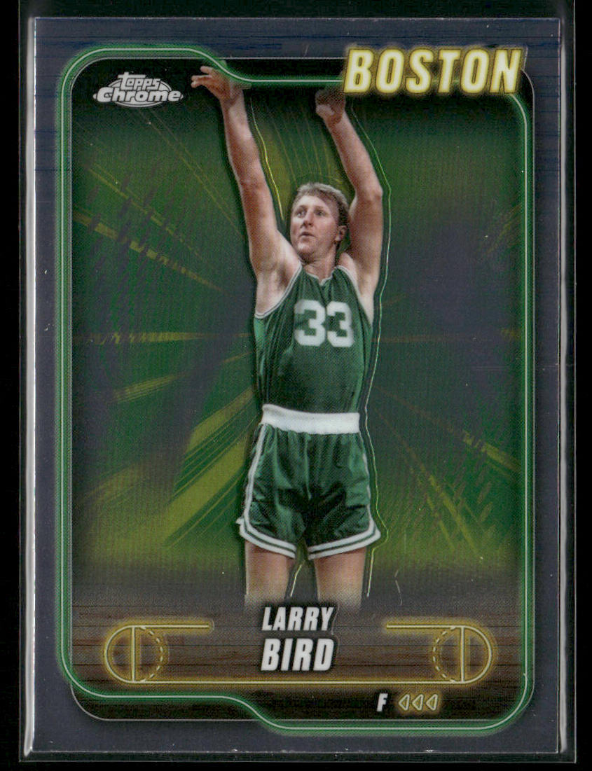 Larry Bird 2024-25 Topps Chrome #32 Boston Celtics