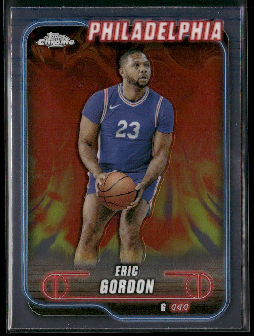 Eric Gordon 2024-25 Topps Chrome #26 Philadelphia 76ers