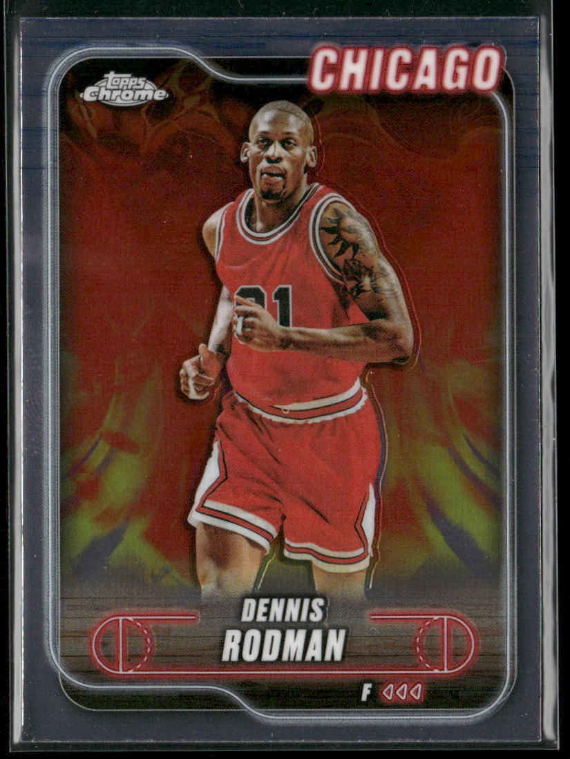 Dennis Rodman 2024-25 Topps Chrome #95 Chicago Bulls