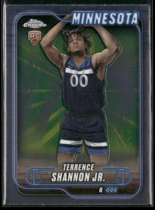 Terrence Shannon Jr. 2024-25 Topps Chrome #105 RC Minnesota Timberwolves
