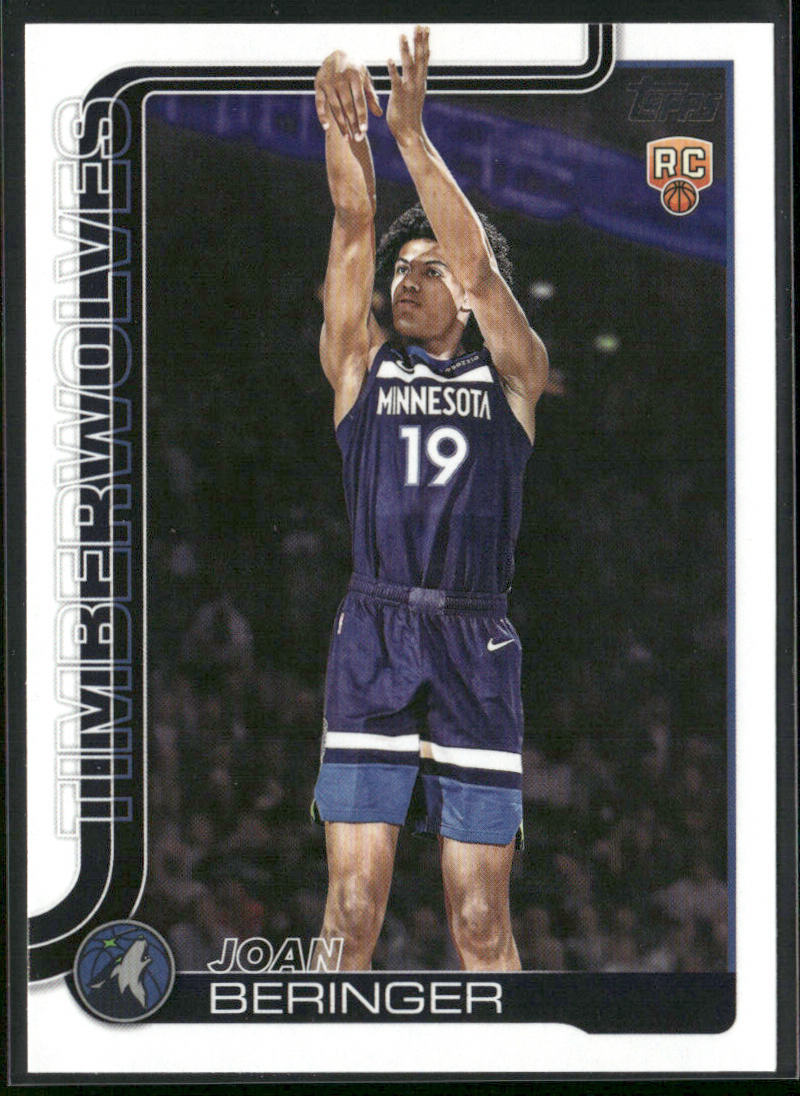 Joan Beringer 2025-26 Topps #217 RC Minnesota Timberwolves