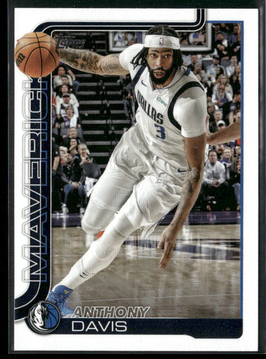 Anthony Davis 2025-26 Topps #169 Dallas Mavericks front