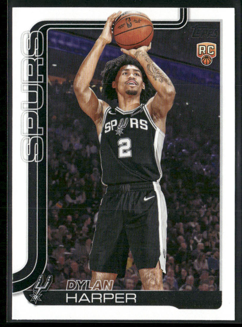 Dylan Harper 2025-26 Topps #202 RC San Antonio Spurs