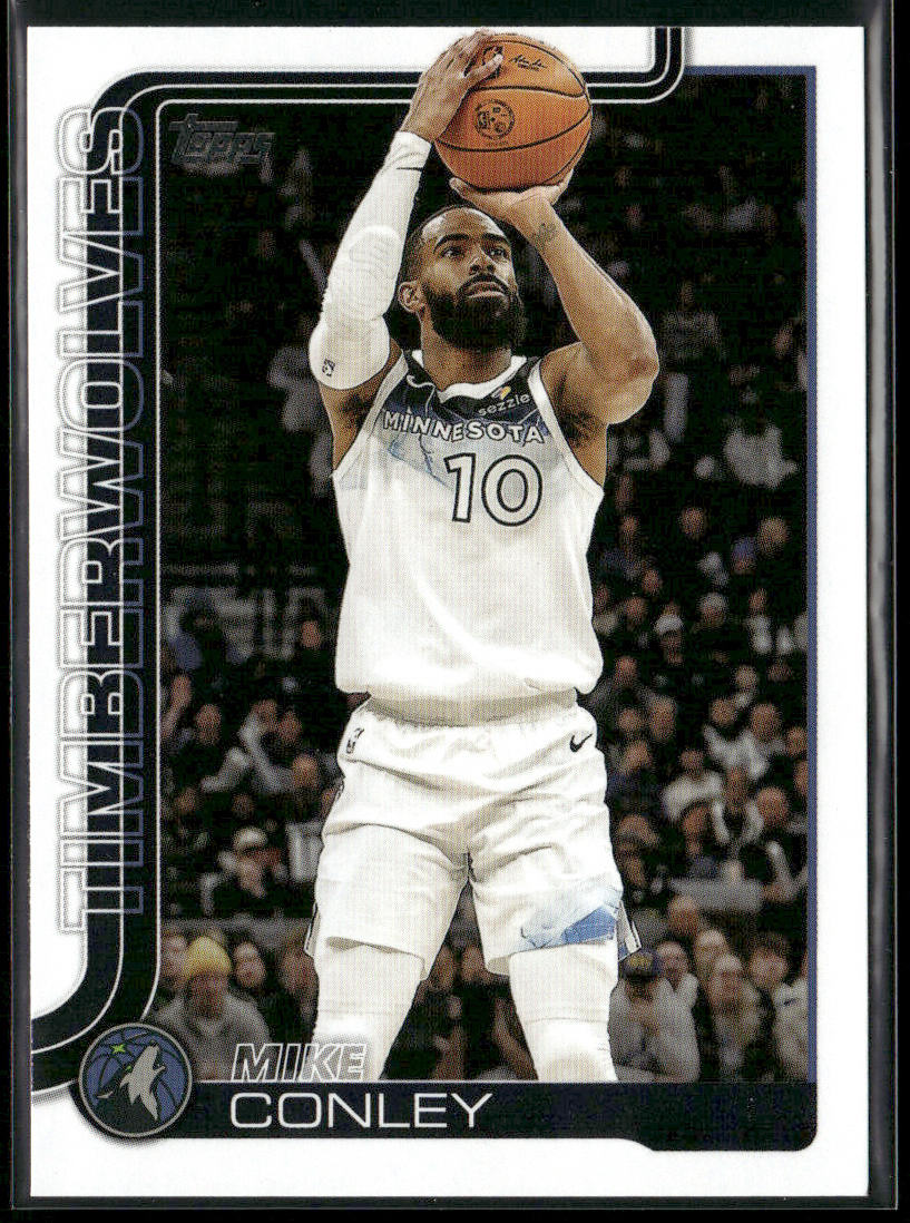 Mike Conley 2025-26 Topps #112 Minnesota Timberwolves front
