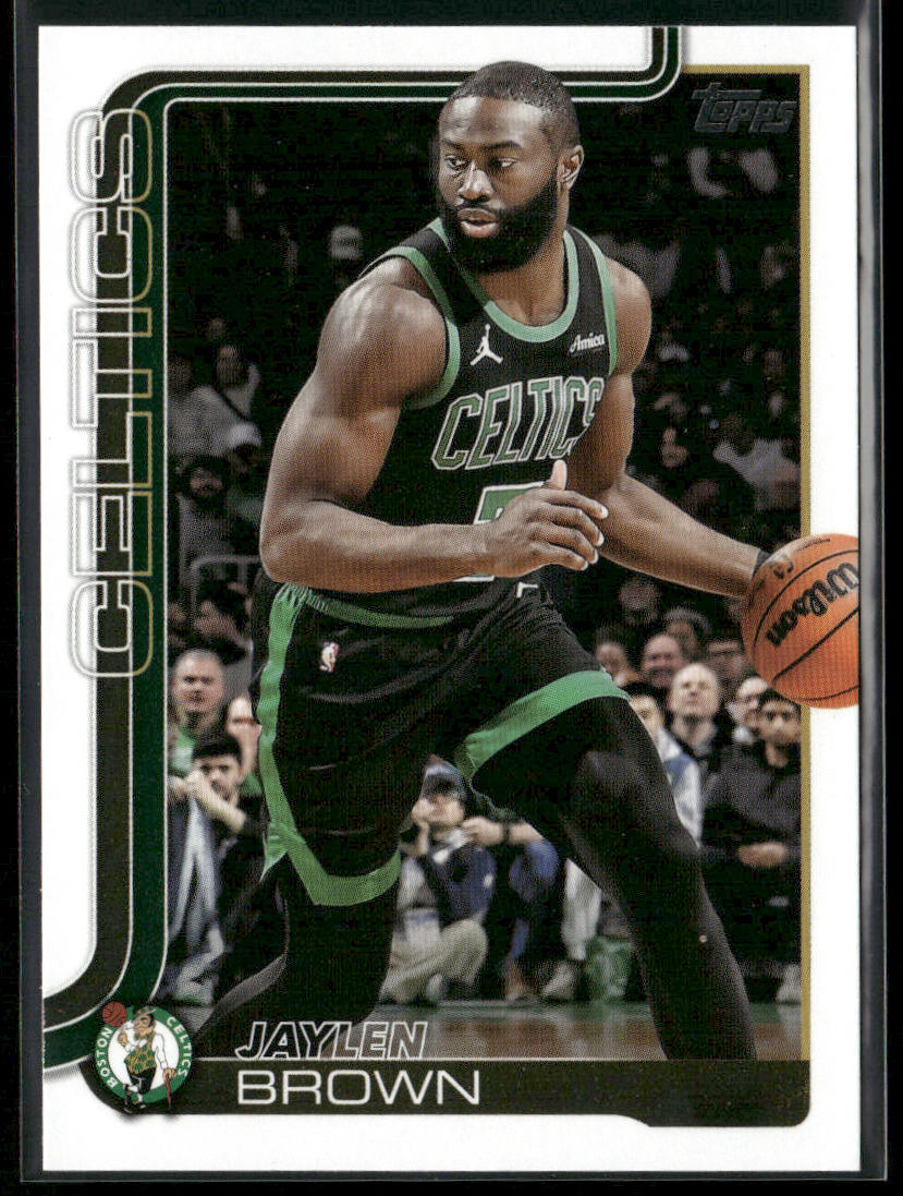 Jaylen Brown 2025-26 Topps #2 Boston Celtics front