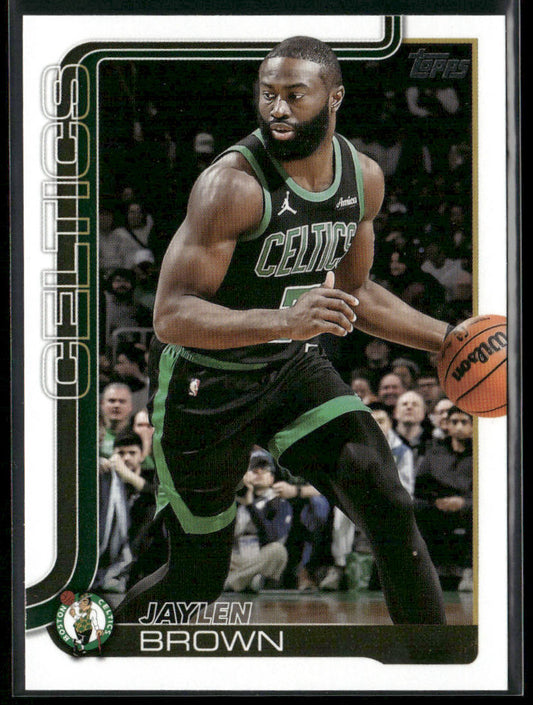 Jaylen Brown 2025-26 Topps #2 Boston Celtics front