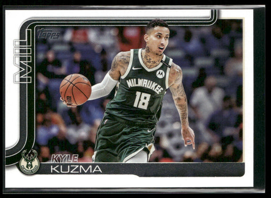 Kyle Kuzma 2025-26 Topps #56 Milwaukee Bucks front