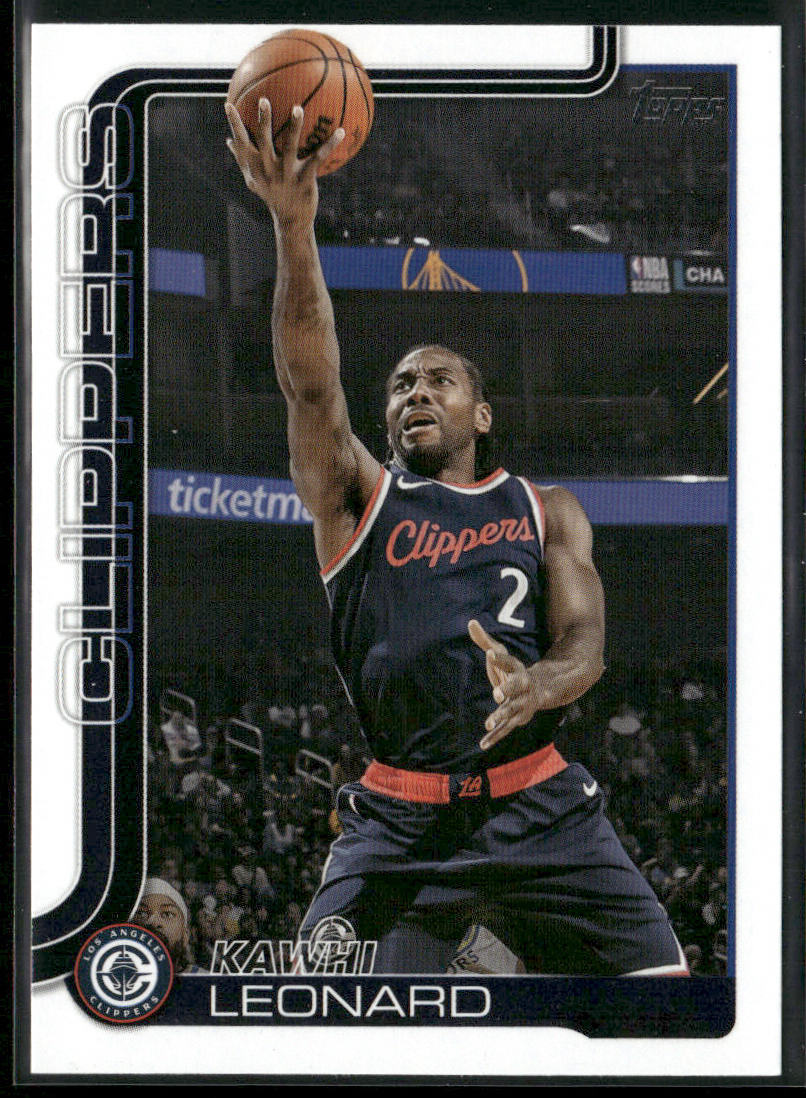 Kawhi Leonard 2025-26 Topps #142 Los Angeles Clippers front