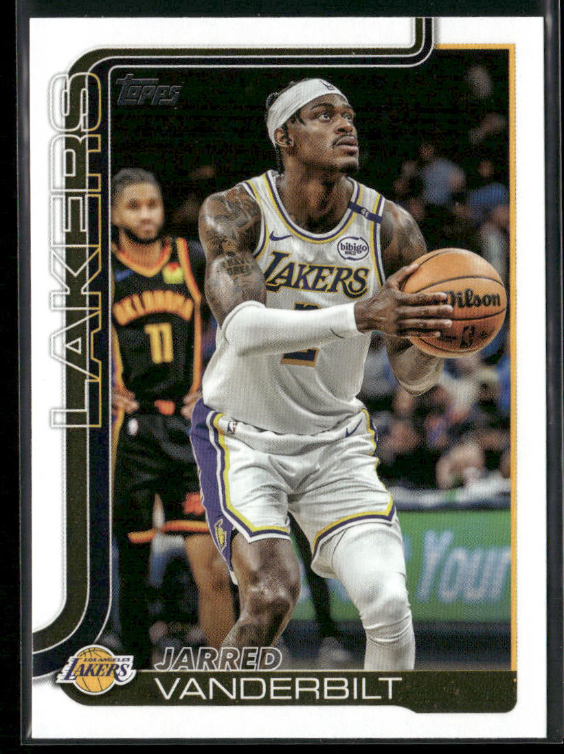 Jarred Vanderbilt 2025-26 Topps #155 Los Angeles Lakers front