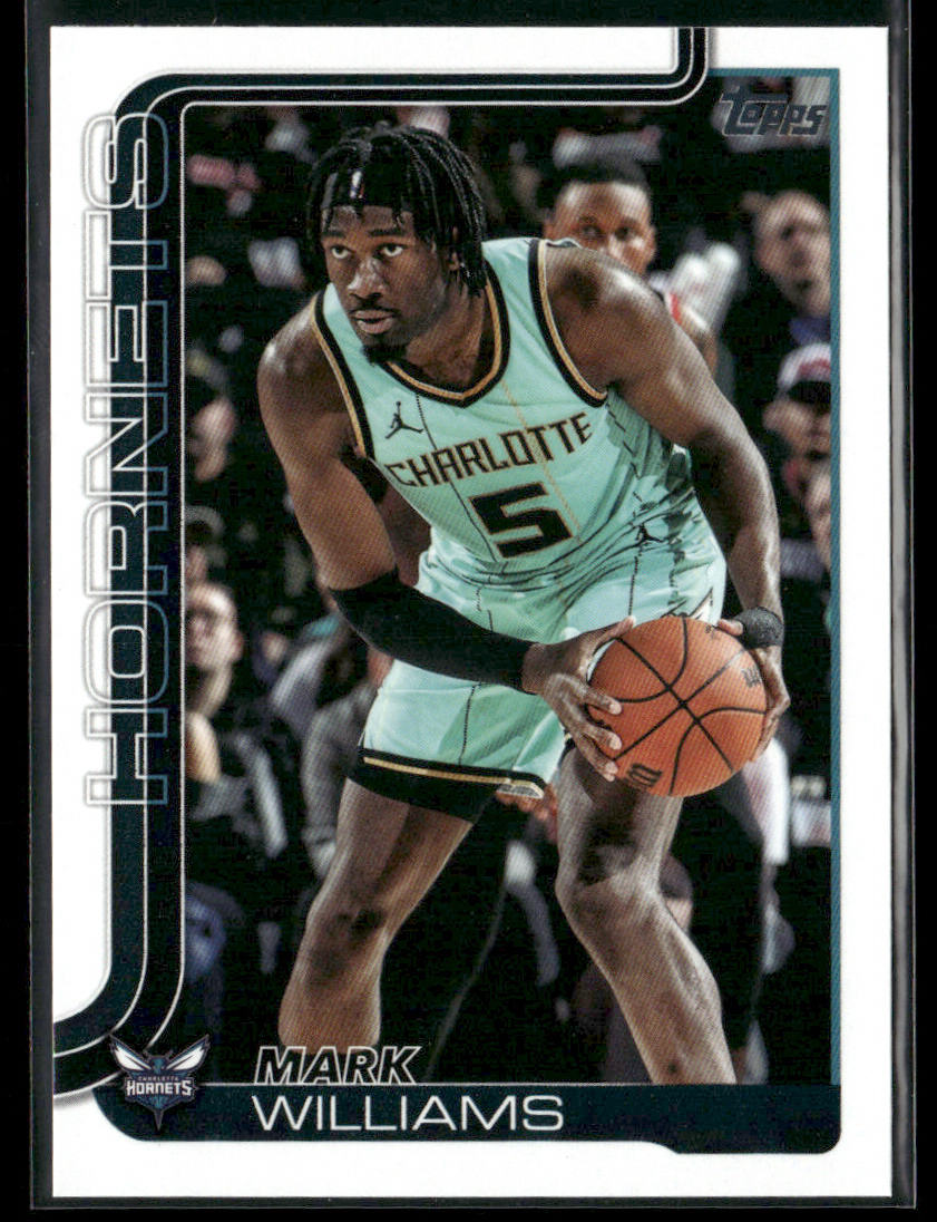 Mark Williams 2025-26 Topps #70 Charlotte Hornets front