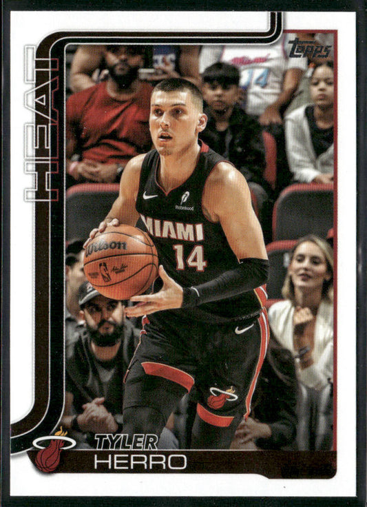 Tyler Herro 2025-26 Topps #73 Miami Heat front