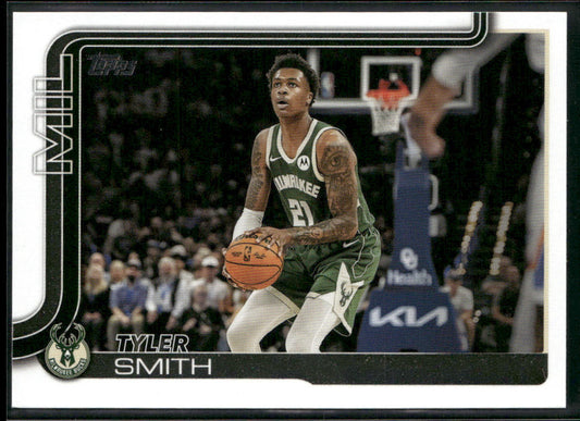 Tyler Smith 2025-26 Topps #60 Milwaukee Bucks front