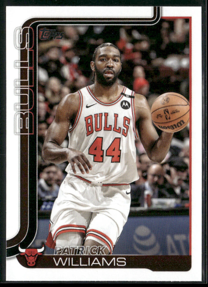 Patrick Williams 2025-26 Topps #38 Chicago Bulls front