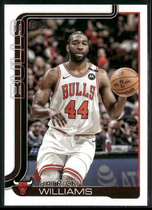 Patrick Williams 2025-26 Topps #38 Chicago Bulls front