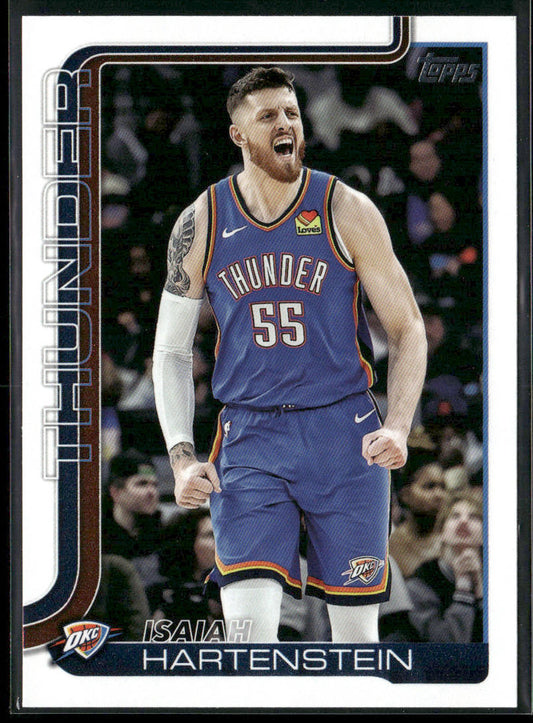Isaiah Hartenstein 2025-26 Topps #120 Oklahoma City Thunder front