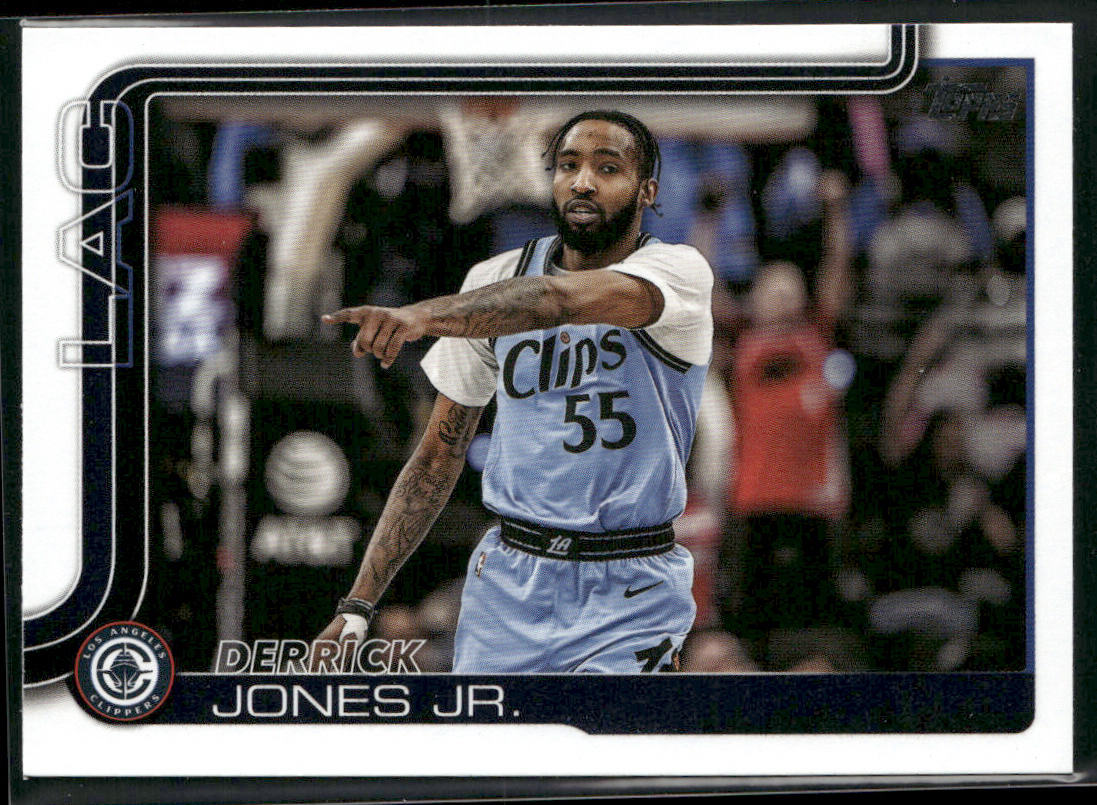 Derrick Jones Jr. 2025-26 Topps #148 Los Angeles Clippers front