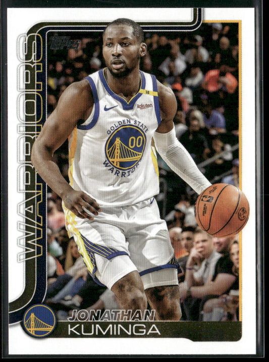 Jonathan Kuminga 2025-26 Topps #138 Golden State Warriors front