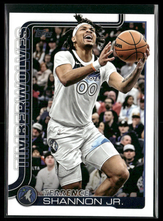 Terrence Shannon Jr. 2025-26 Topps #113 Minnesota Timberwolves front