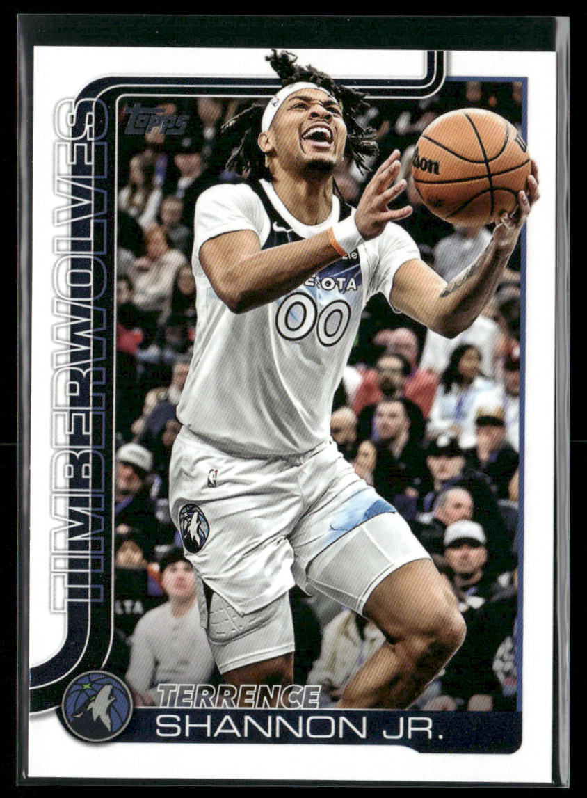 Terrence Shannon Jr. 2025-26 Topps #113 Minnesota Timberwolves front