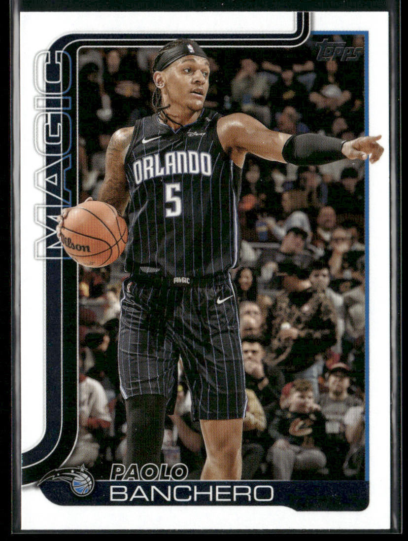 Paolo Banchero 2025-26 Topps #87 Orlando Magic front