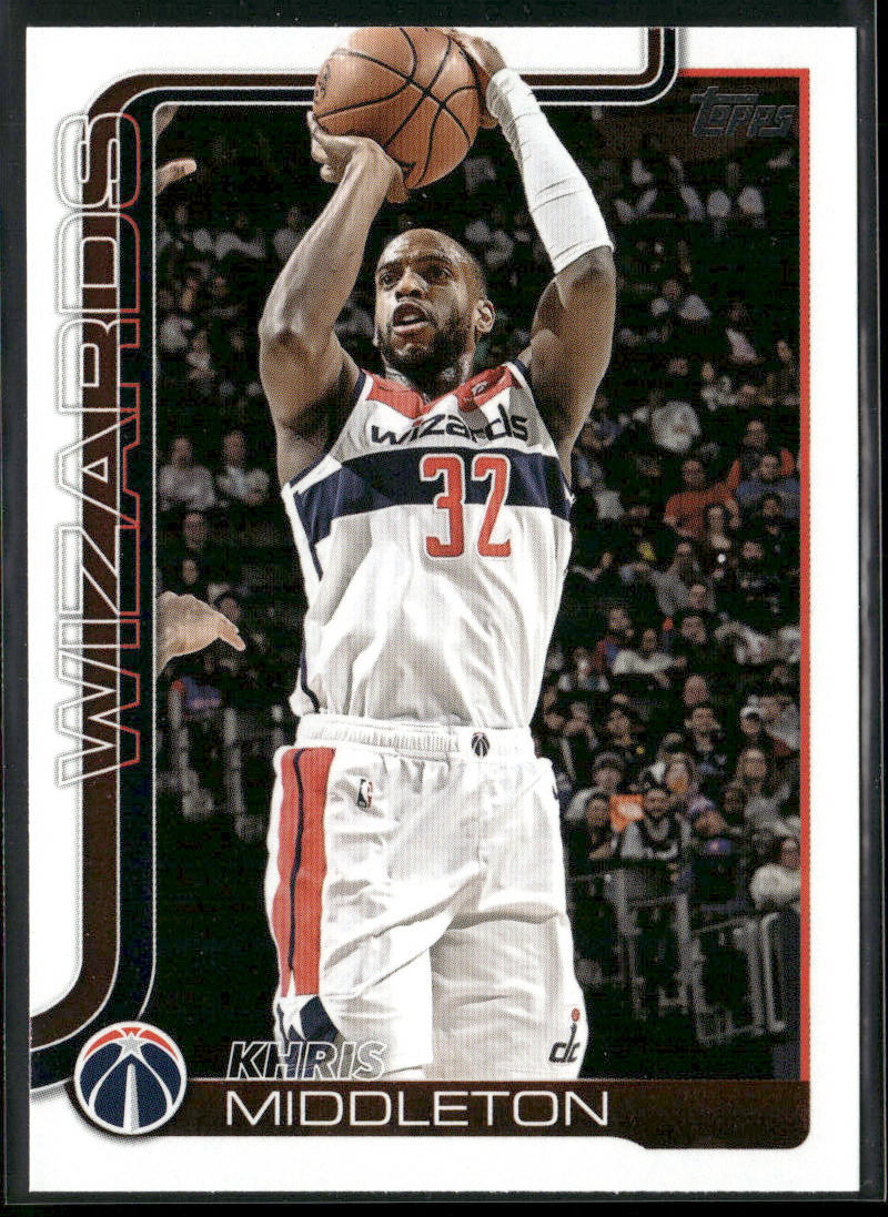 Khris Middleton 2025-26 Topps #100 Washington Wizards front
