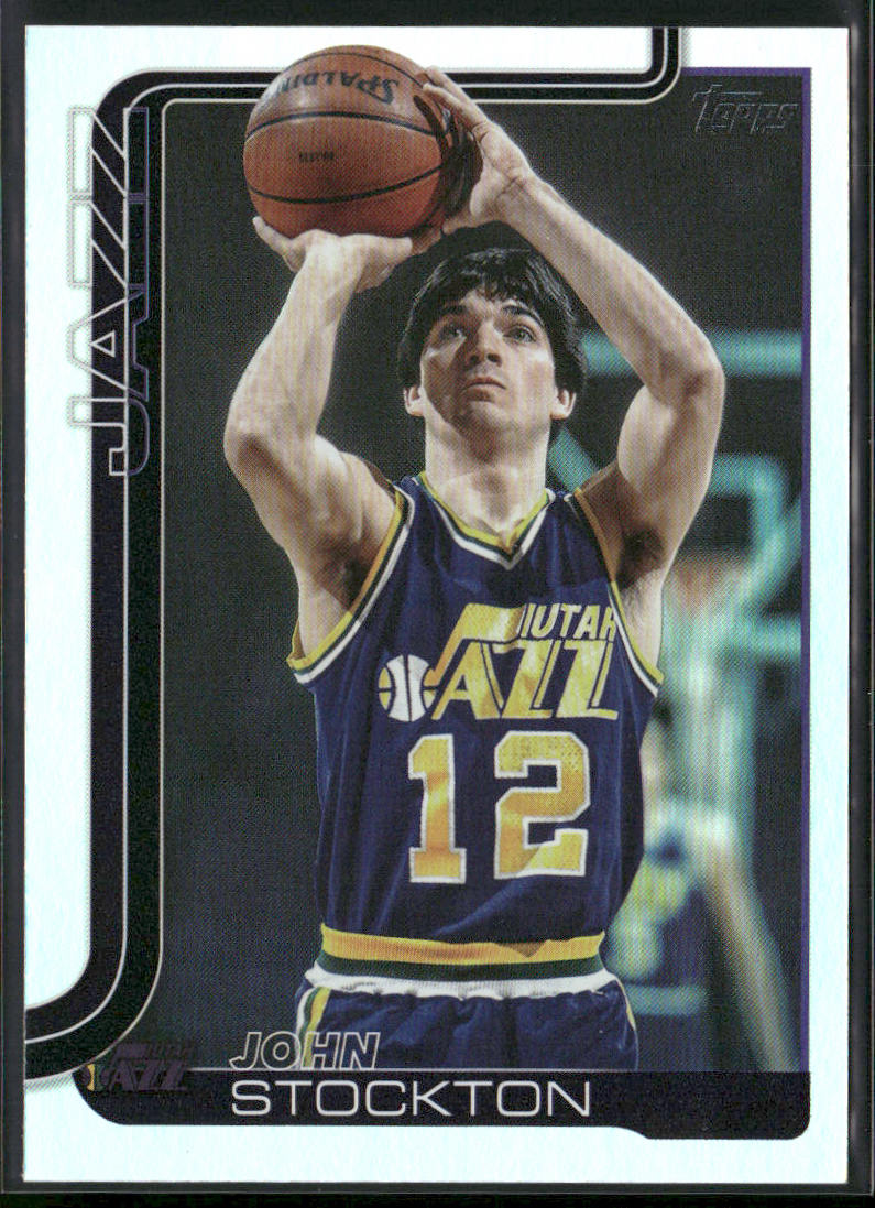 John Stockton 2025-26 Topps #264 Utah Jazz front