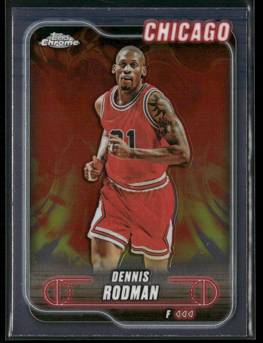 Dennis Rodman 2024-25 Topps Chrome #95 Chicago Bulls front