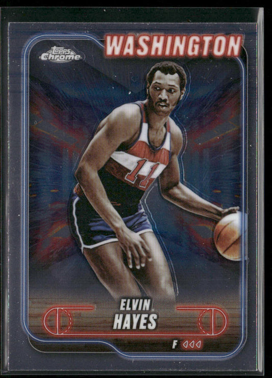 Elvin Hayes 2024-25 Topps Chrome #85 Washington Wizards front