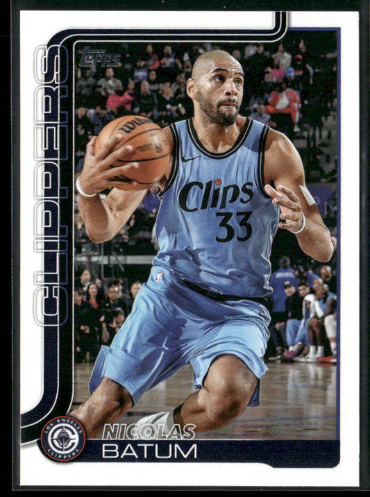 Nicolas Batum 2025-26 Topps #146 Los Angeles Clippers front