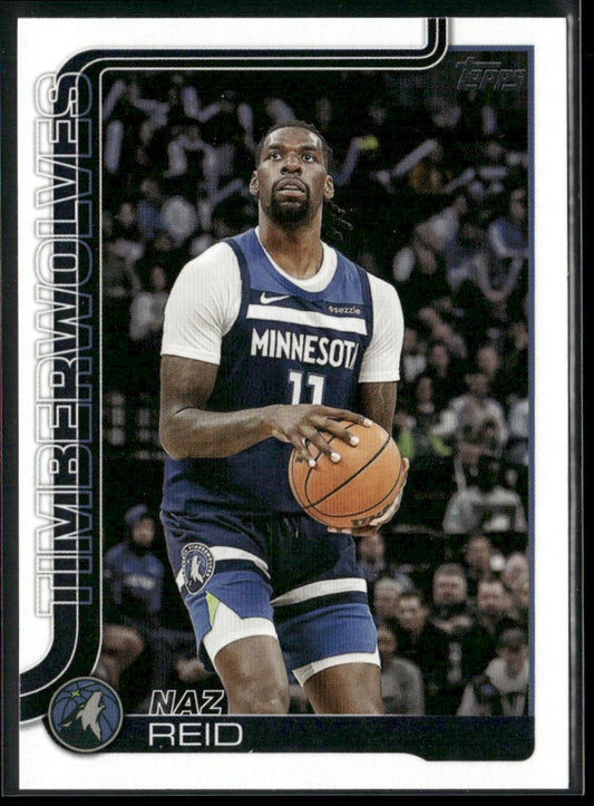 Naz Reid 2025-26 Topps #109 Minnesota Timberwolves front