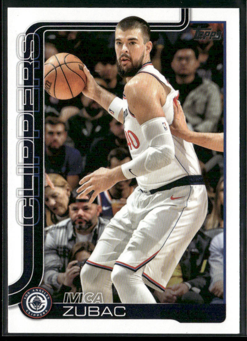 Ivica Zubac 2025-26 Topps #145 Los Angeles Clippers front
