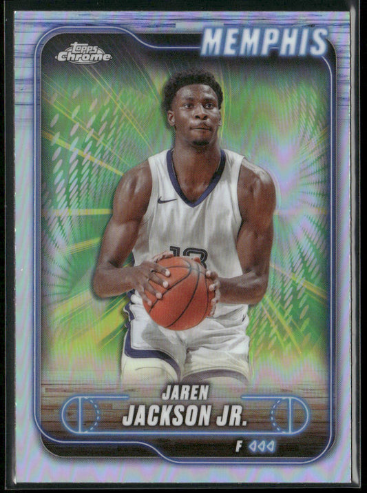 Jaren Jackson Jr. 2024-25 Topps Chrome Refractor #173 Memphis Grizzlies