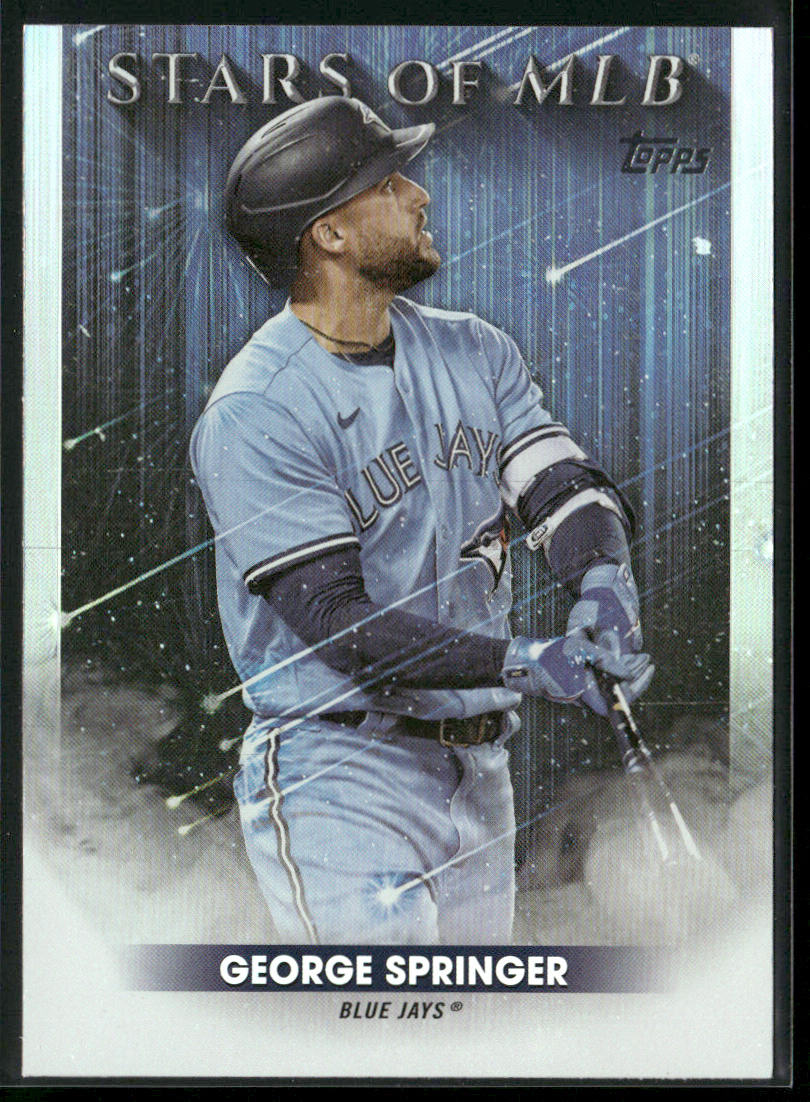 George Springer 2022 Topps Stars of MLB #SMLB-58 Toronto Blue Jays