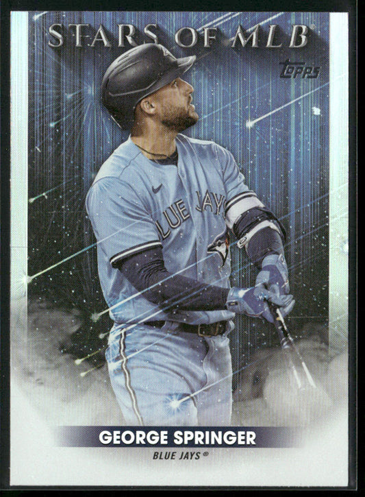George Springer 2022 Topps Stars of MLB #SMLB-58 Toronto Blue Jays