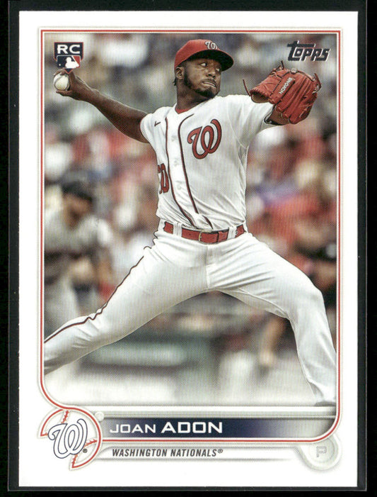 Joan Adon 2022 Topps #360b RC Washington Nationals