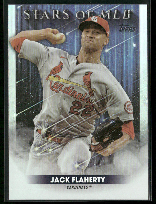 Jack Flaherty 2022 Topps Stars of MLB #SMLB-55 St. Louis Cardinals