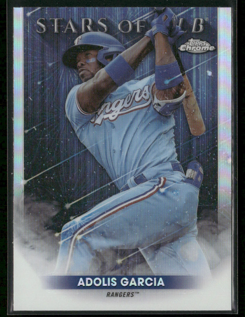 Adolis Garcia 2022 Topps Stars of MLB Chrome #SMLBC-57 Texas Rangers