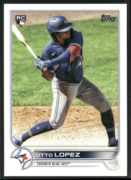 Otto Lopez 2022 Topps #422 RC Toronto Blue Jays