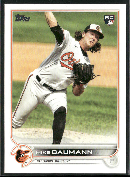 Mike Baumann 2022 Topps #502 RC Baltimore Orioles