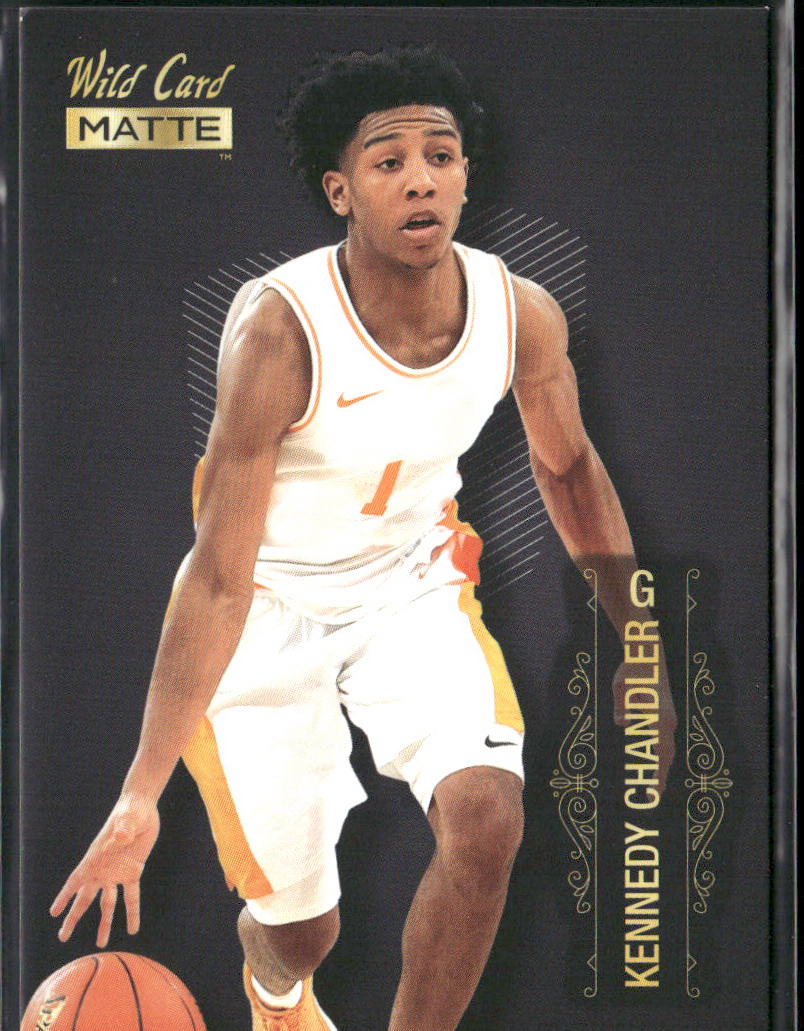 Kennedy Chandler 2022 Wild Card Matte #MB-47 Tennessee Volunteers