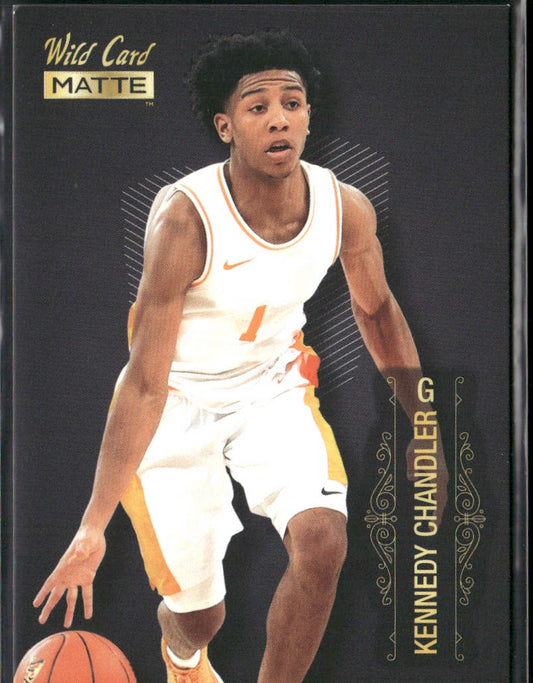 Kennedy Chandler 2022 Wild Card Matte #MB-47 Tennessee Volunteers