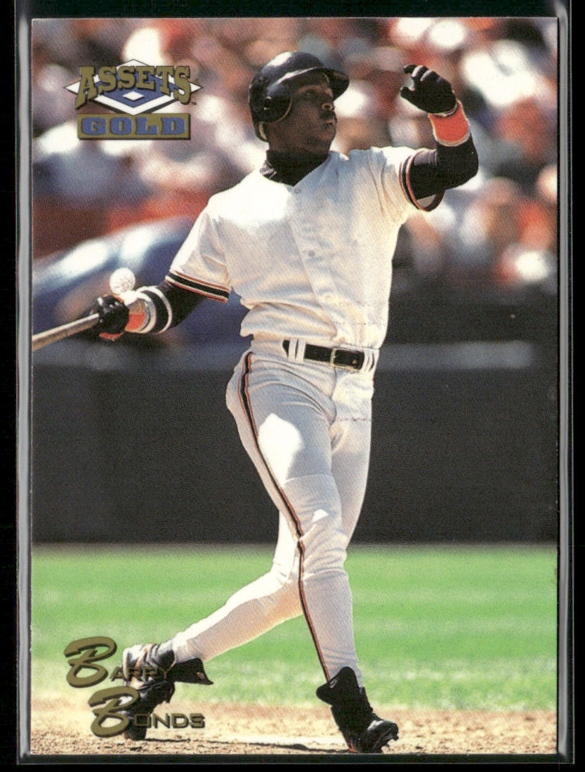 Barry Bonds 1995 Classic Assets Gold #12 San Francisco Giants