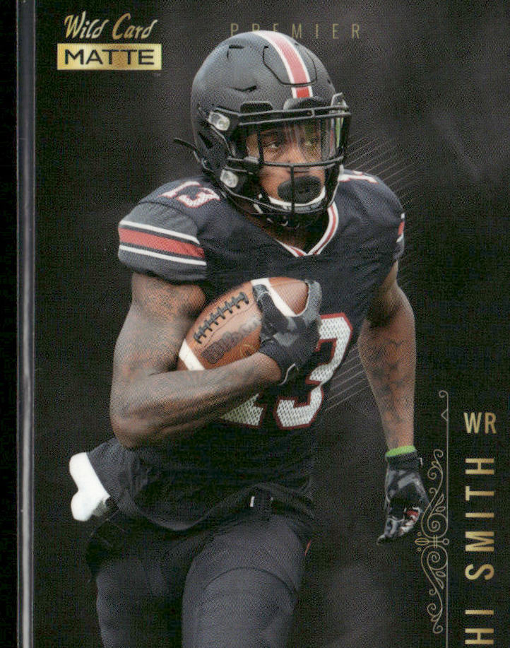 Shi Smith 2021 Wild Card Matte White Black #MBC-65 South Carolina Gamecocks