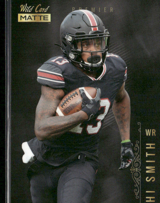 Shi Smith 2021 Wild Card Matte White Black #MBC-65 South Carolina Gamecocks