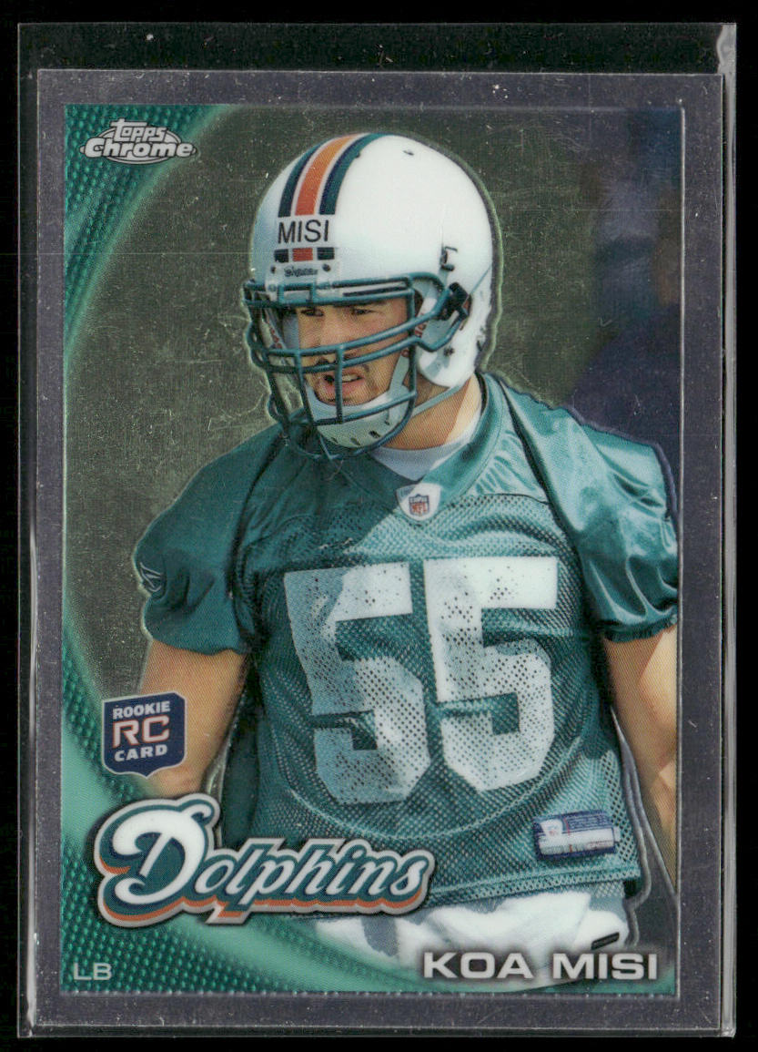 Koa Misi 2010 Topps Chrome #C119 RC Miami Dolphins