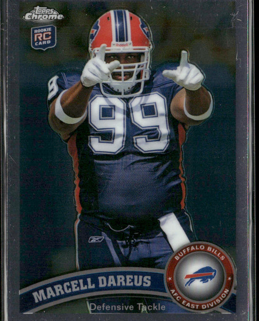 Marcell Dareus 2011 Topps Chrome #124 RC Buffalo Bills