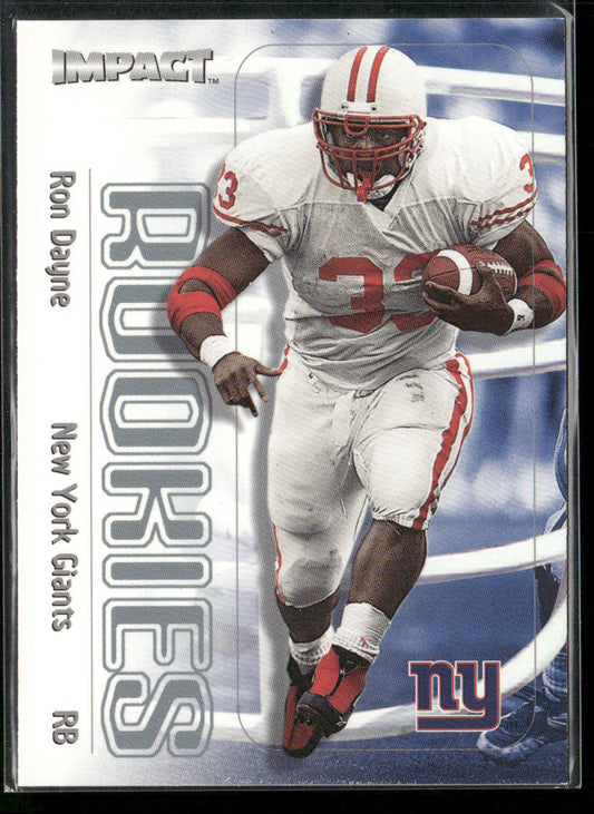 Ron Dayne 2000 Impact #67 RC New York Giants
